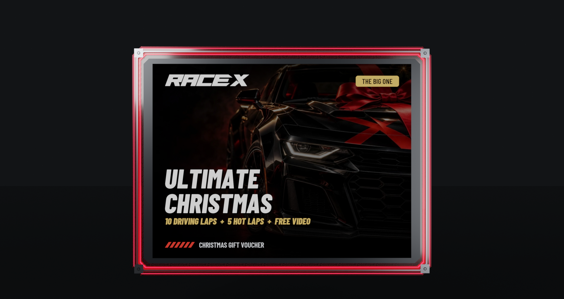 Race X Ultimate Christmas Christmas gift voucher