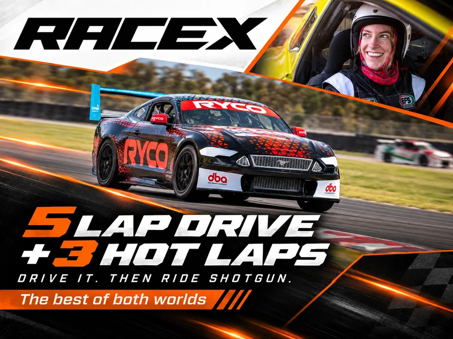 Race X Drive and Passenger Combo gift voucher